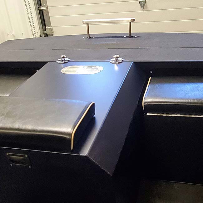 redline bushmen pro custom covers and floor for boat