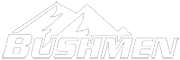 bushmen standard logo redline boat