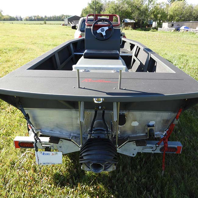 redline bushmen standard rear view jet and console